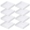 8 Pack: 12" x 12" Clear Stackable Storage Tray by Simply Tidy™